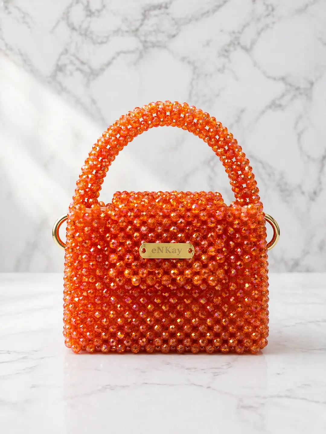 Ishaani Beaded Box Clutch